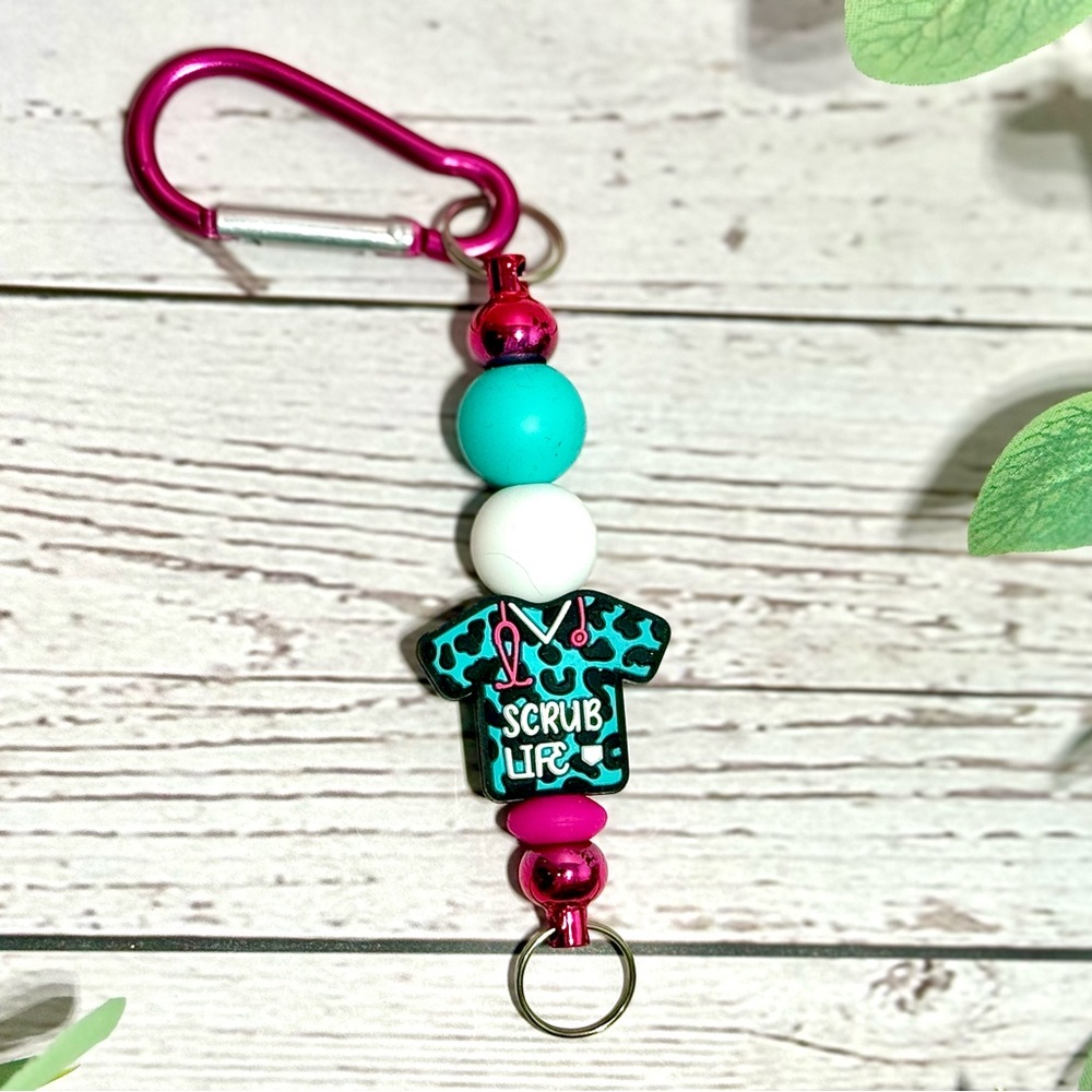 Scrub Life Keychain